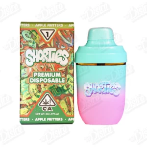 Shorties Live Resin Liquid Diamonds Disposable Vape - Apple Fritters (2g)