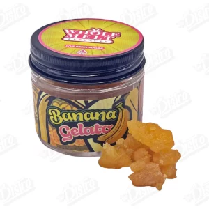 Whole Melt Extracts Live Resin Sugar - Banana Gelato (1oz)