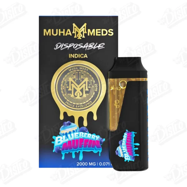 Muha Meds Disposable Vape - Blueberry Muffin (2g)