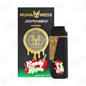 Muha Meds Disposable Vape - Candy Apple (2g)