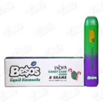 Besos Liquid Diamond Vape - Candy Cane Crush (2g)