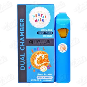 Cookies Dual Chamber Live Resin Disposable Vape - Cereal Milk & Cereal A La Mode (2g)