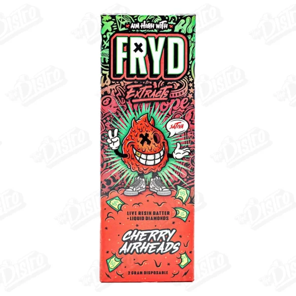 Fryd Extracts Live Resin Batter Disposable Vape - Cherry Airheads (2g)