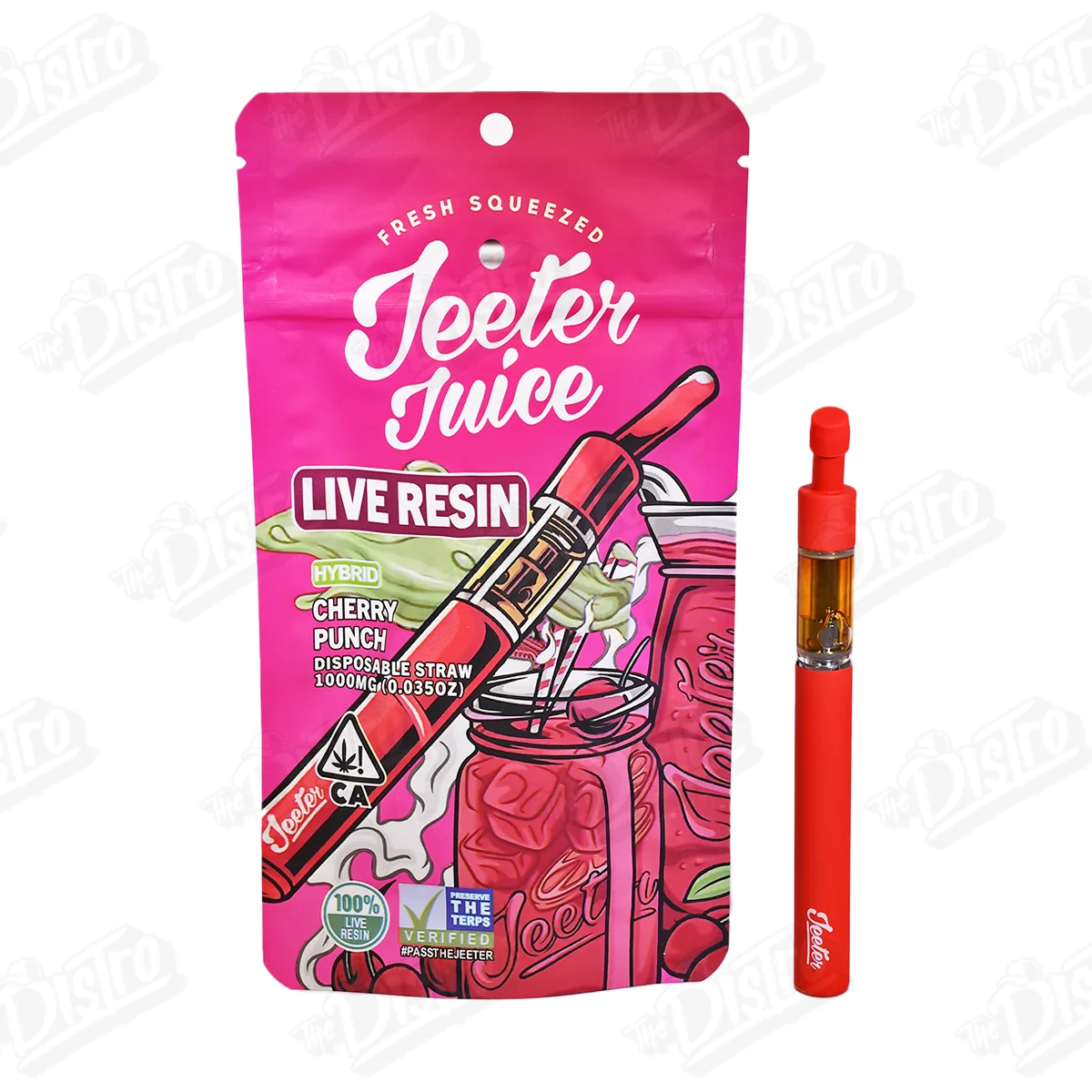 Jeeter Juice Live Resin Disposable Vape - Cherry Punch (1g)