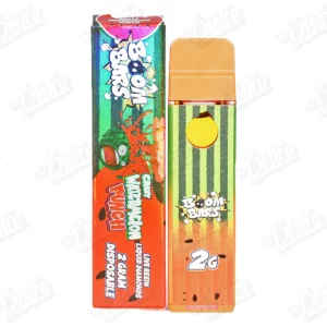 Boom Bars Live Resin Liquid Diamonds Disposable Vape - Crazy Watermelon Punch (2g)