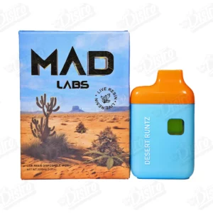 Mad Labs Live Resin Disposable Vape - Desert Runtz (2g)