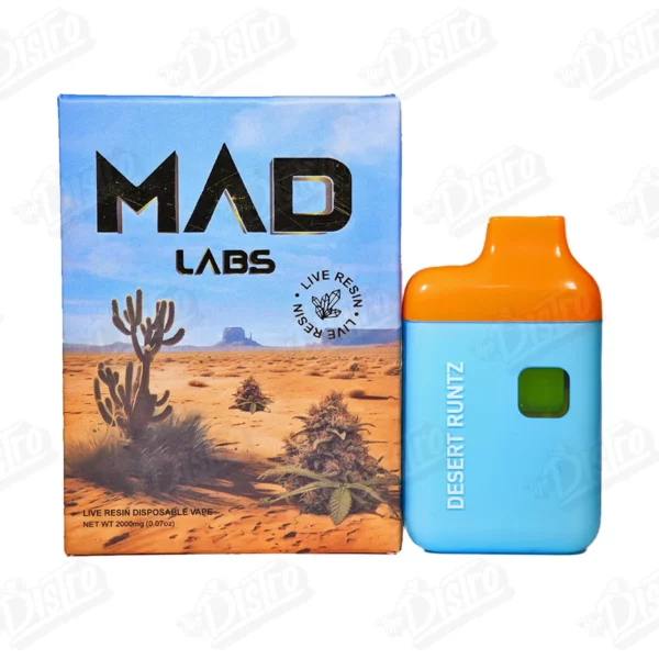 Mad Labs Live Resin Disposable Vape - Desert Runtz (2g)