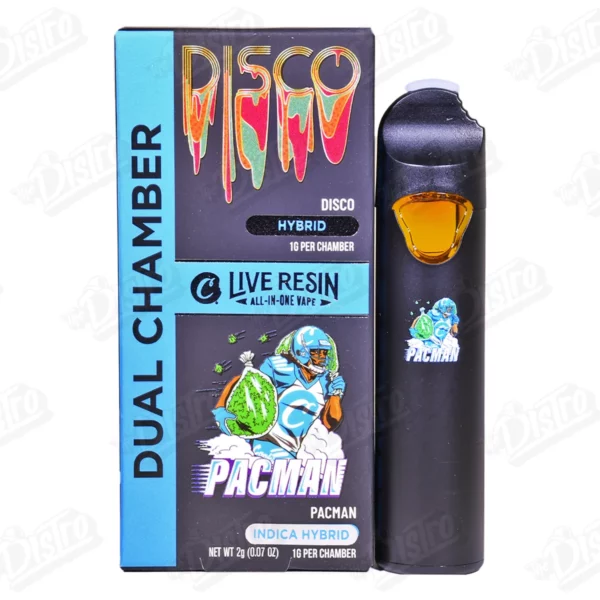 Cookies Dual Chamber Live Resin Disposable Vape - Disco & Pacman (2g)