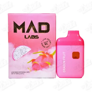Mad Labs Live Resin Disposable Vape - Dragon Fruit (2g)