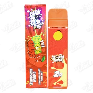 Boom Bars Live Resin Liquid Diamonds Disposable Vape - Evil Lemon Cherry (2g)