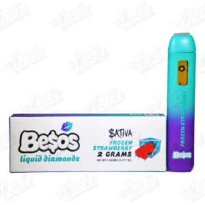 Besos Liquid Diamond Vape - Frozen Strawberry (2g)