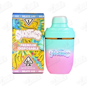 Shorties Live Resin Liquid Diamonds Disposable Vape - Gelato #42 (2g)