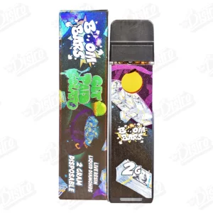 Boom Bars Live Resin Liquid Diamonds Disposable Vape - Get Paid Gelato (2g)