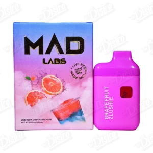 Mad Labs Live Resin Disposable Vape - Grapefruit Zlushie (2g)