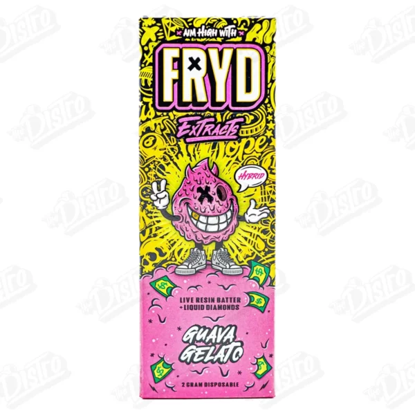 Fryd Extracts Live Resin Batter Disposable Vape - Guava Gelato (2g)