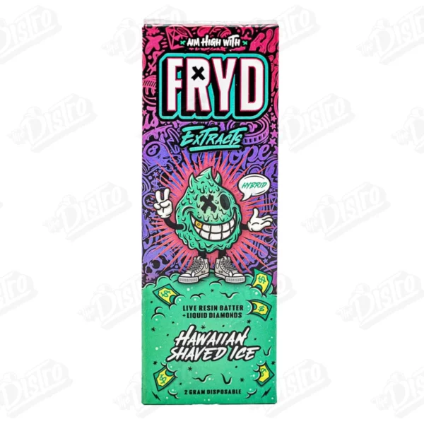 Fryd Extracts Live Resin Batter Disposable Vape - Hawaiian Shaved Ice (2g)