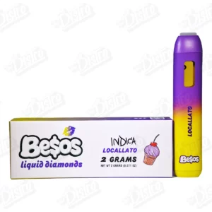 Besos Liquid Diamond Vape - Locallato (2g)
