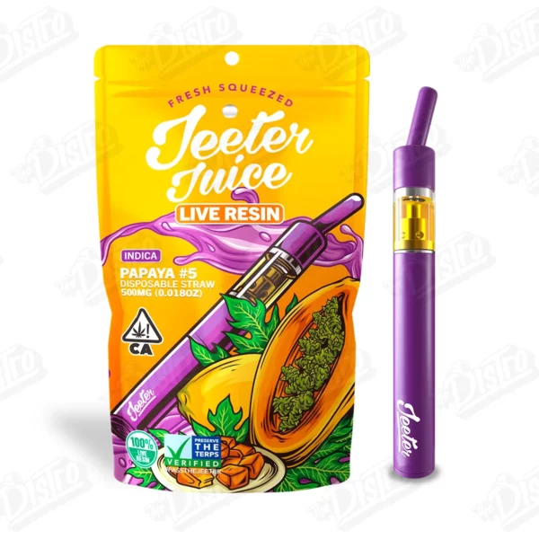 Jeeter Juice Live Resin Disposable Vape - Papaya #5 (1g)