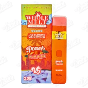 Whole Melt Extracts Live Diamond Disposable Vape - Peach Flambe (2g)