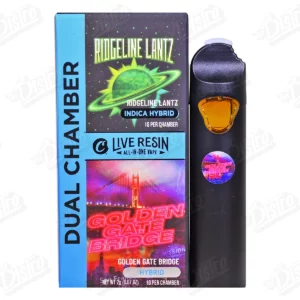 Cookies Dual Chamber Live Resin Disposable Vape - Ridgeline Lantz & Golden Gate Bridge (2g)