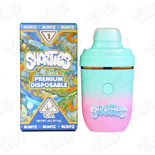 Shorties Live Resin Liquid Diamonds Disposable Vape - Runtz (2g)