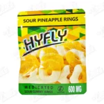 Hyfly Gummies - Sour Pineapple Rings (600mg)