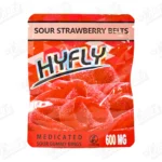 Hyfly Gummies - Sour Strawberry Belts (600mg)