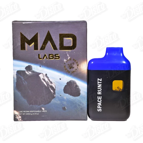 Mad Labs Live Resin Disposable Vape - Space Runtz (2g)