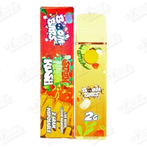 Boom Bars Live Resin Liquid Diamonds Disposable Vape - Strawnana Kush (2g)