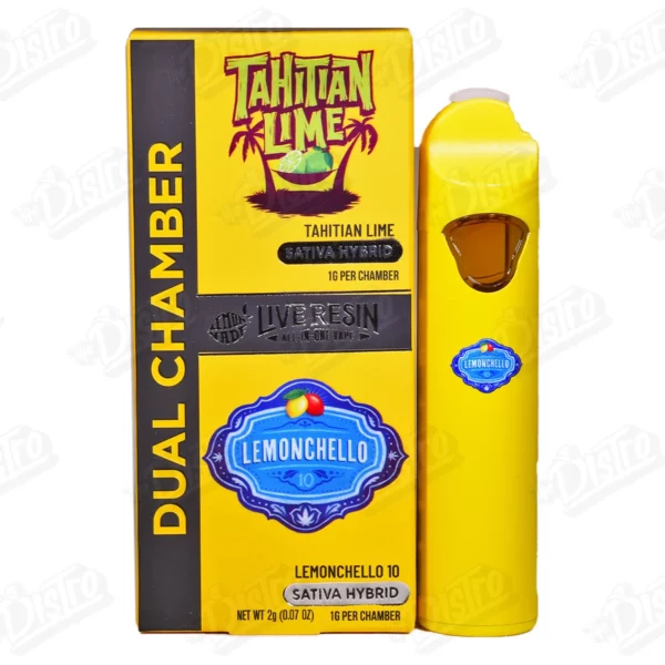Cookies Dual Chamber Live Resin Disposable Vape - Tahitian Lime & Lemonchello (2g)
