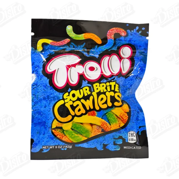 Trolli - Sour Brite Crawlers (600mg)