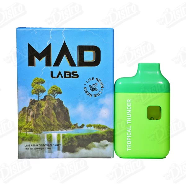 Mad Labs Live Resin Disposable Vape - Tropical Thunder (2g)