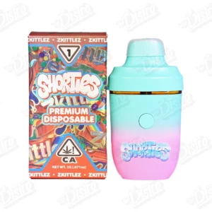 Shorties Live Resin Liquid Diamonds Disposable Vape - Zkittles (2g)