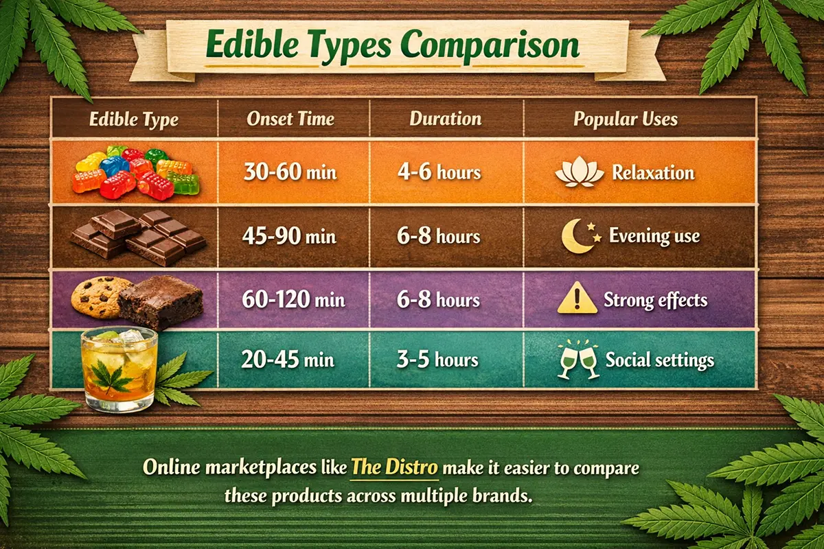 Comparing Edible Products Online