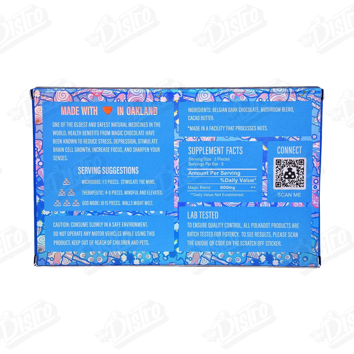 PolkaDot Shroom Bar - Milk (4g)