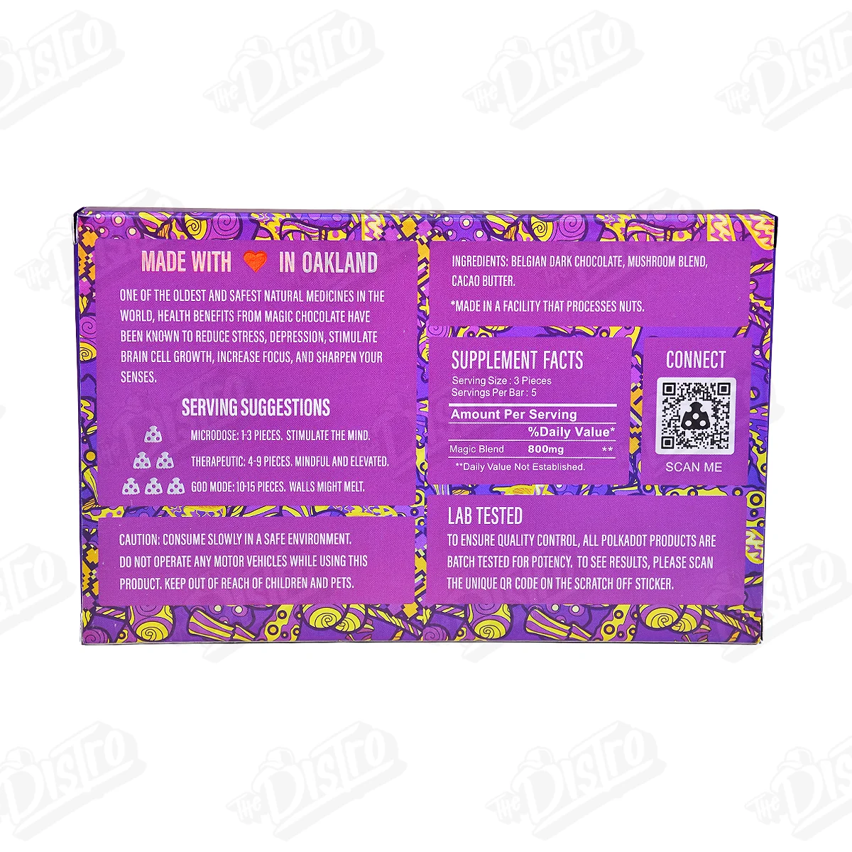 PolkaDot Shroom Bar - Samoas (4g)