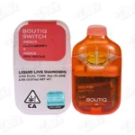 Boutiq Switch Liquid Live Diamonds Vape – Glowberry Pop Rocks (2g)