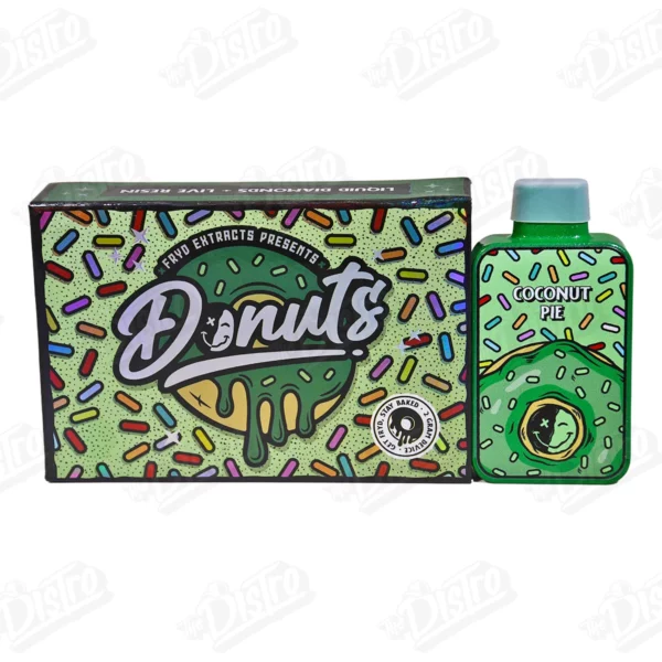 Fryd Extracts Donuts Liquid Diamonds Live Resin Disposable Vape – Coconut Pie (2g)