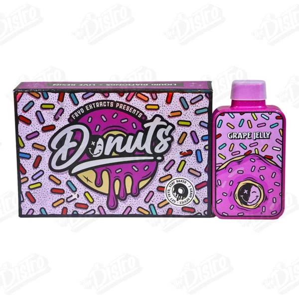 Fryd Extracts Donuts Liquid Diamonds Live Resin Disposable Vape – Grape Jelly (2g)
