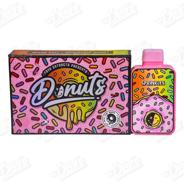 Fryd Extracts Donuts Liquid Diamonds Live Resin Disposable Vape – Sprinkles (2g)