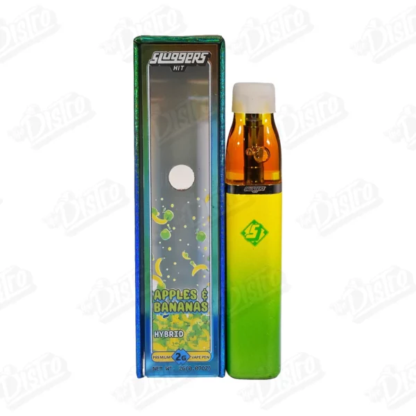 Sluggers Hit Premium Vape – Apples and Bananas (2g)