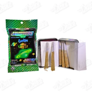Sluggers Hit Live Diamonds Infused Pre-Rolled Joints – Cookies (3.5g)