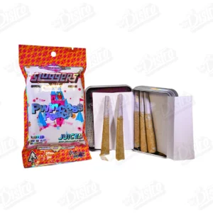 Sluggers Hit Live Diamonds Infused Pre-Rolled Joints – Pwincess Peach (3.5g)