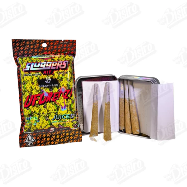 Sluggers Hit Live Diamonds Infused Pre-Rolled Joints – UFOreoz (3.5g)