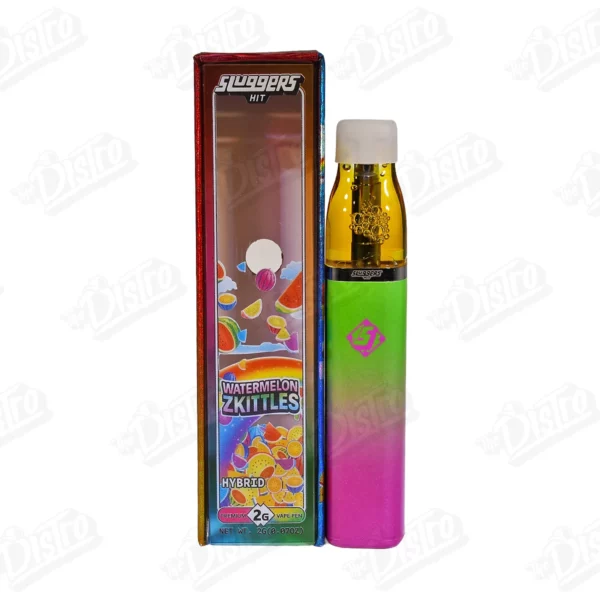 Sluggers Hit Premium Vape – Watermelon Zkittles (2g)