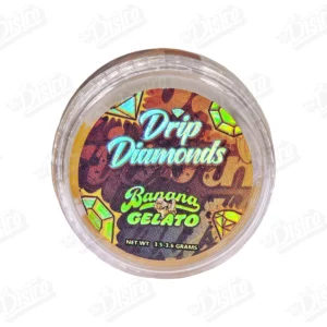 Drip Diamonds - Live Resin Diamond - Banana Gelato (3.5g)
