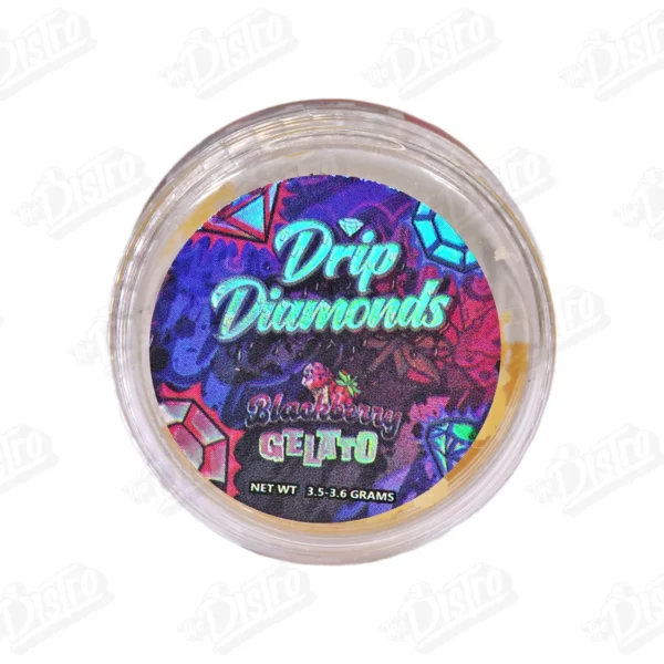 Drip Diamonds - Live Resin Diamond - Blackberry Gelato (3.5g)
