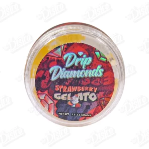 Drip Diamonds – Live Resin Diamond – Strawberry Gelato (3.5g)