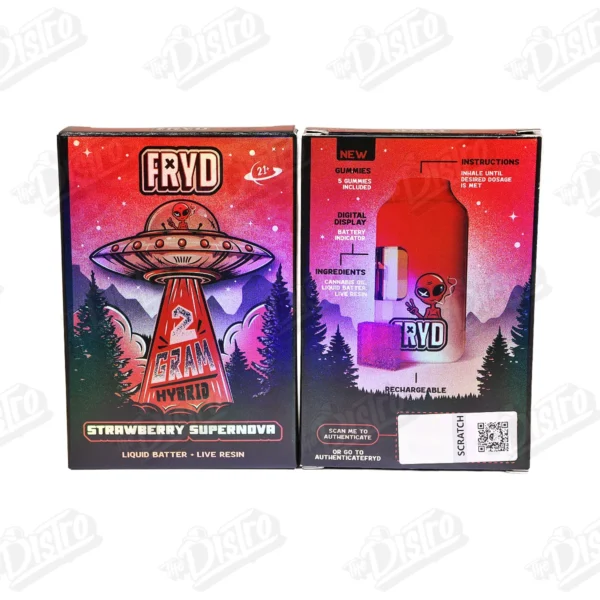 Fryd Liquid Batter Live Resin - Strawberry Supernova (2G)