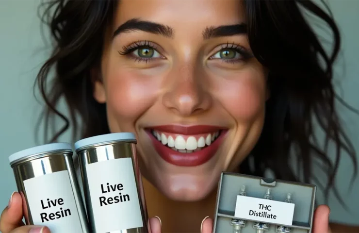 Live Resin vs. Distillate Which One is Better for You